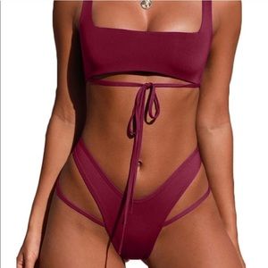 High Leg Bikini Bottoms